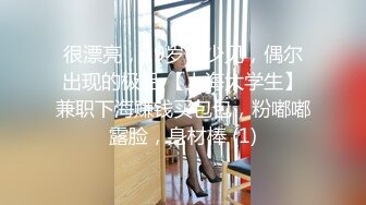 很漂亮，19岁很少见，偶尔出现的极品 【上海大学生】兼职下海赚钱买包包，粉嘟嘟露脸，身材棒 (1)