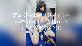 [日本KT-Joker] 内緒でデリヘル盗撮 Vol.02 人気Ｎｏ．1手こき嬢を内緒で(1)