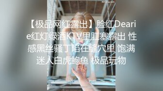 【极品网红露出】脸红Dearie红灯绿酒KTV里肛塞露出 性感黑丝骚丁陷在缝穴里 饱满迷人白虎鲍鱼 极品玩物